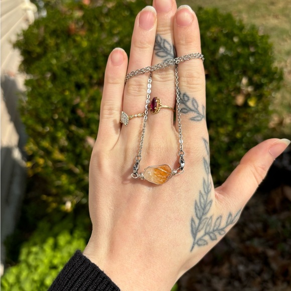 Citrine interchangeable necklace - Picture 2 of 5